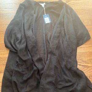 new with tags black kimono